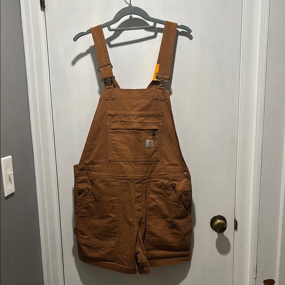 Carhartt Tan Short Jumpsuit